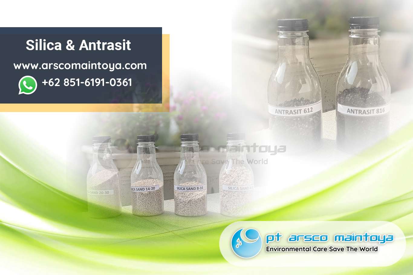 Pasir Silica & Antrasit